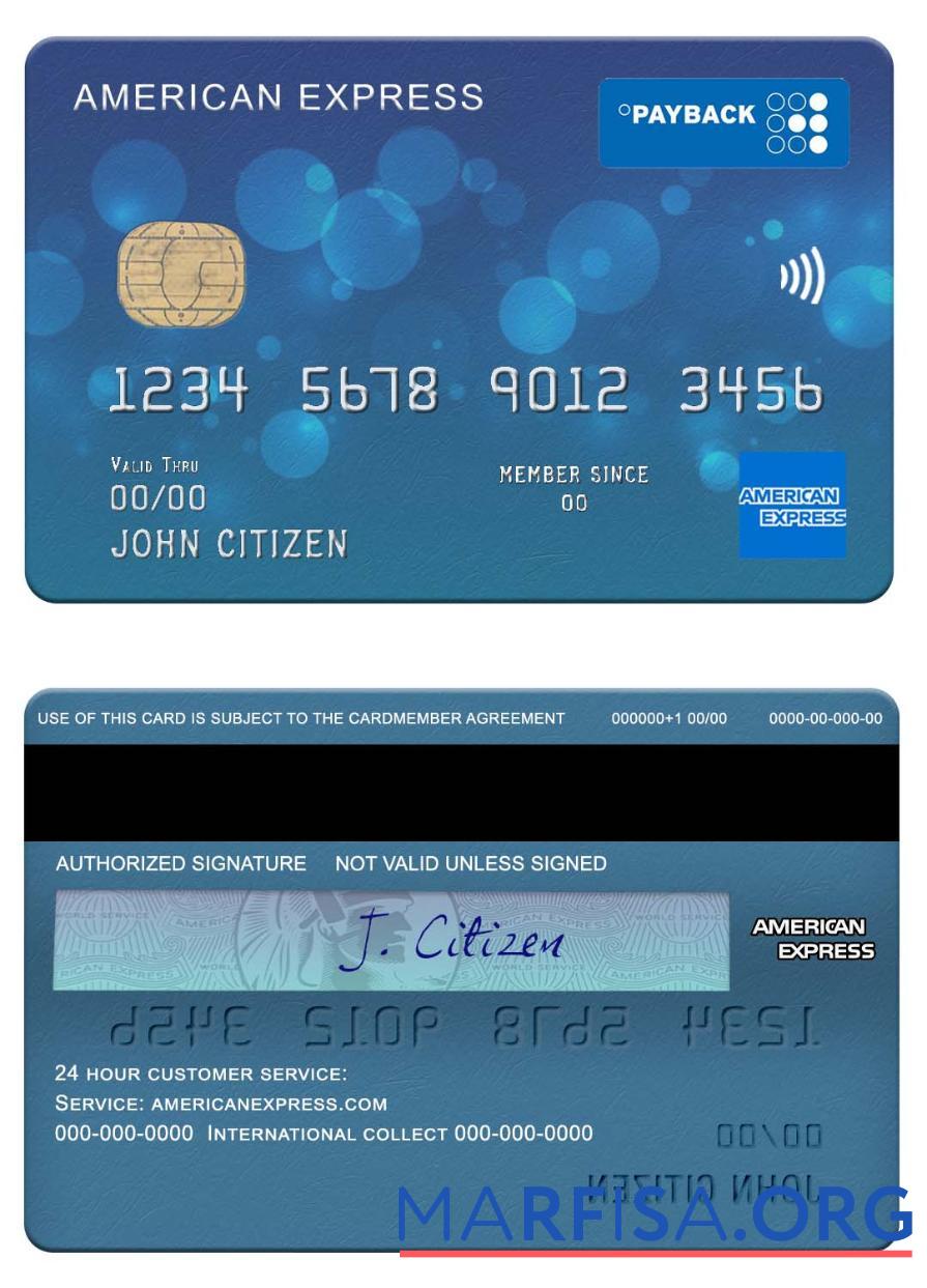 Realistic USA First Bank of Wiki amex payback card real example